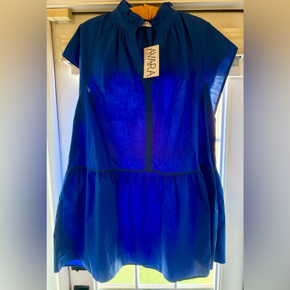 SOLD 🚫 AVARA Blue Annalyn Dress
